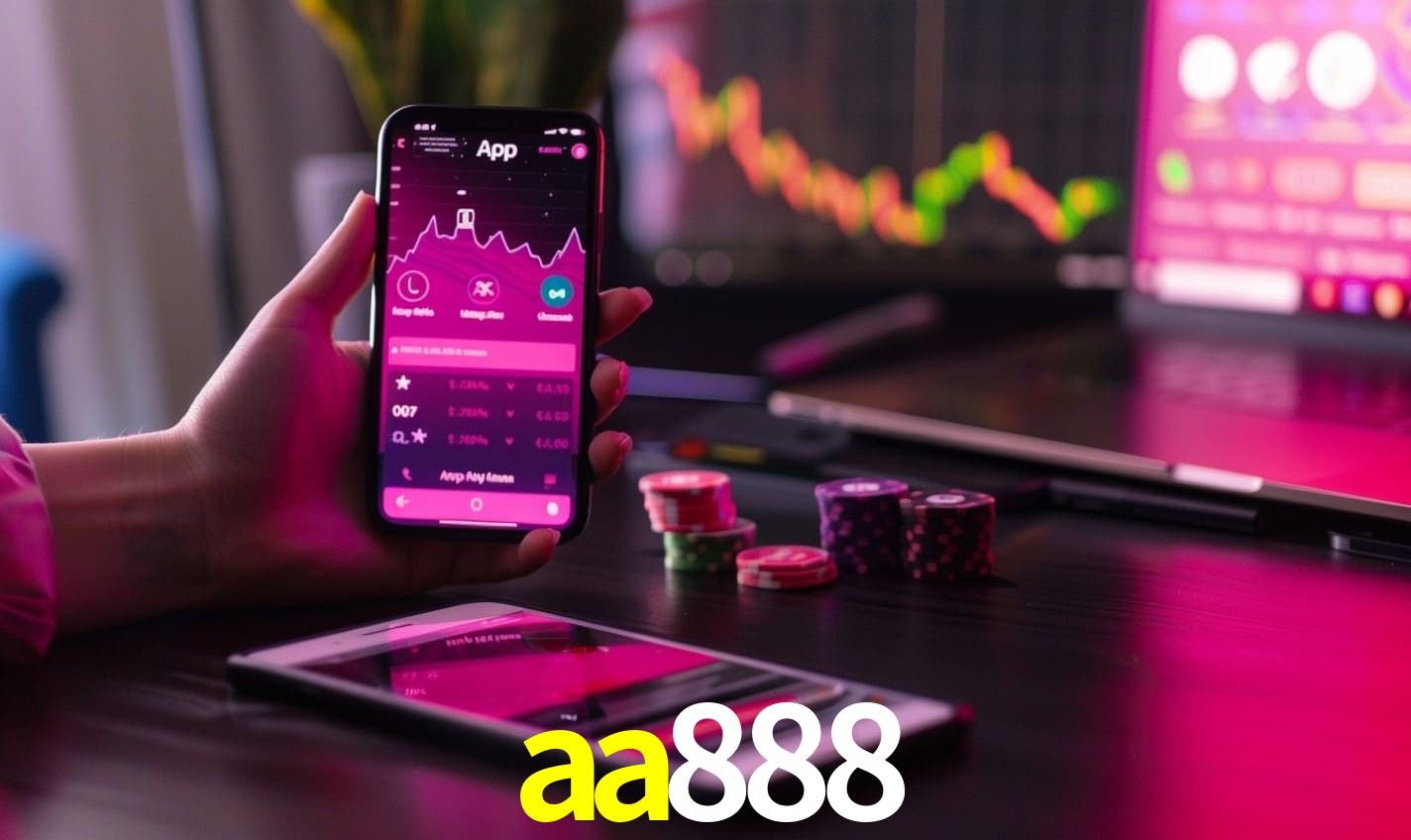 Comparação APP mobile vs versão web da aa888